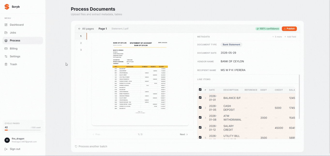 Duplicate detection before posting transactions