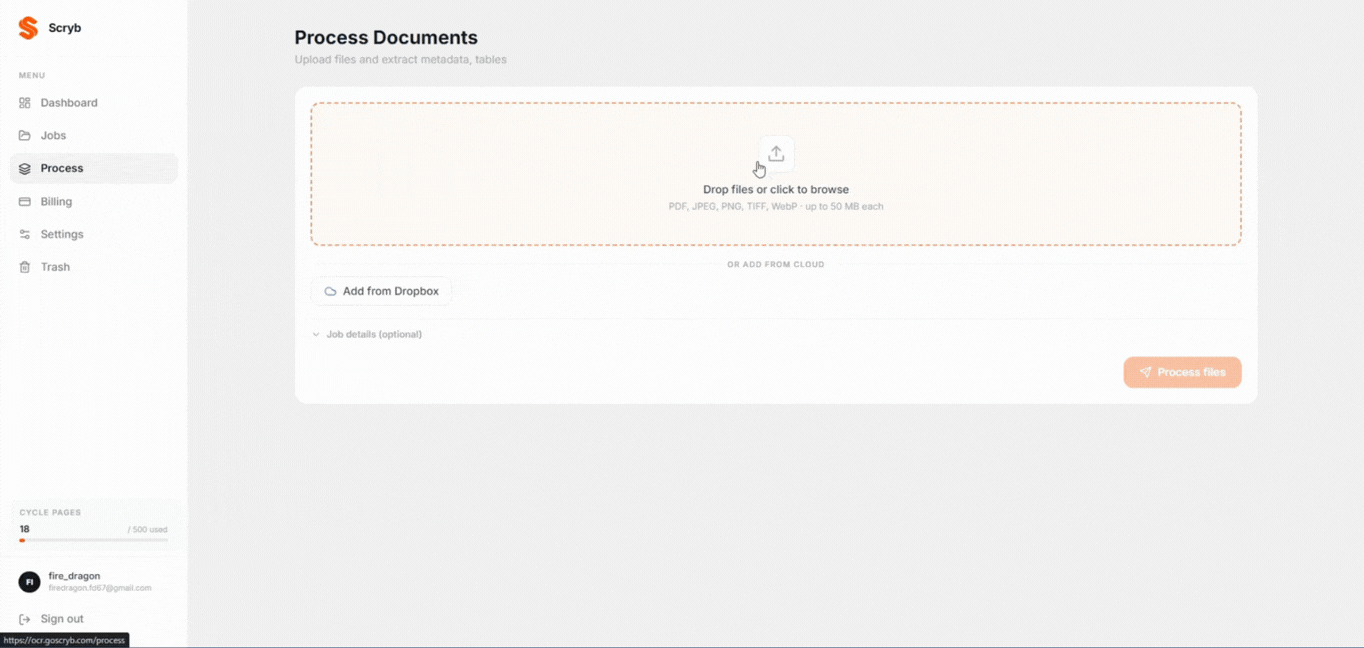 Bank statement extraction into structured transactions